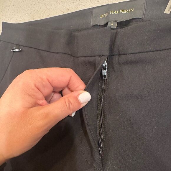 Kobi Halperin Women’s Black Pants size 8 - Picture 4 of 9